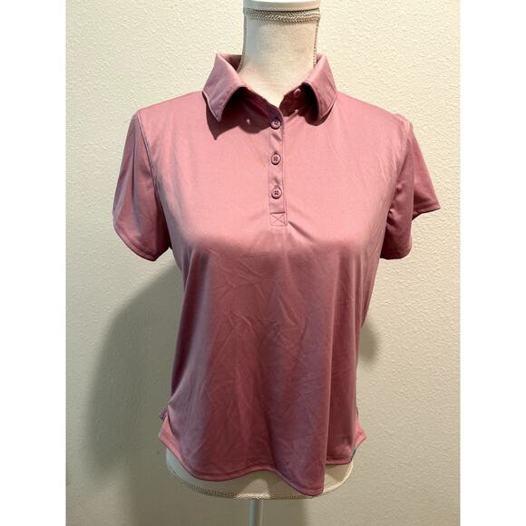 Columbia Women's Tidal Tee Short Sleeve Polo, Color: Minuet, OMNI-SHADE Medium - Picture 1 of 7